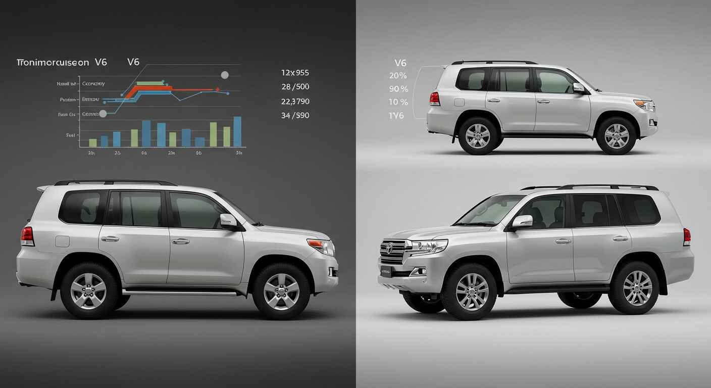 Land Cruiser V8 vs. V6